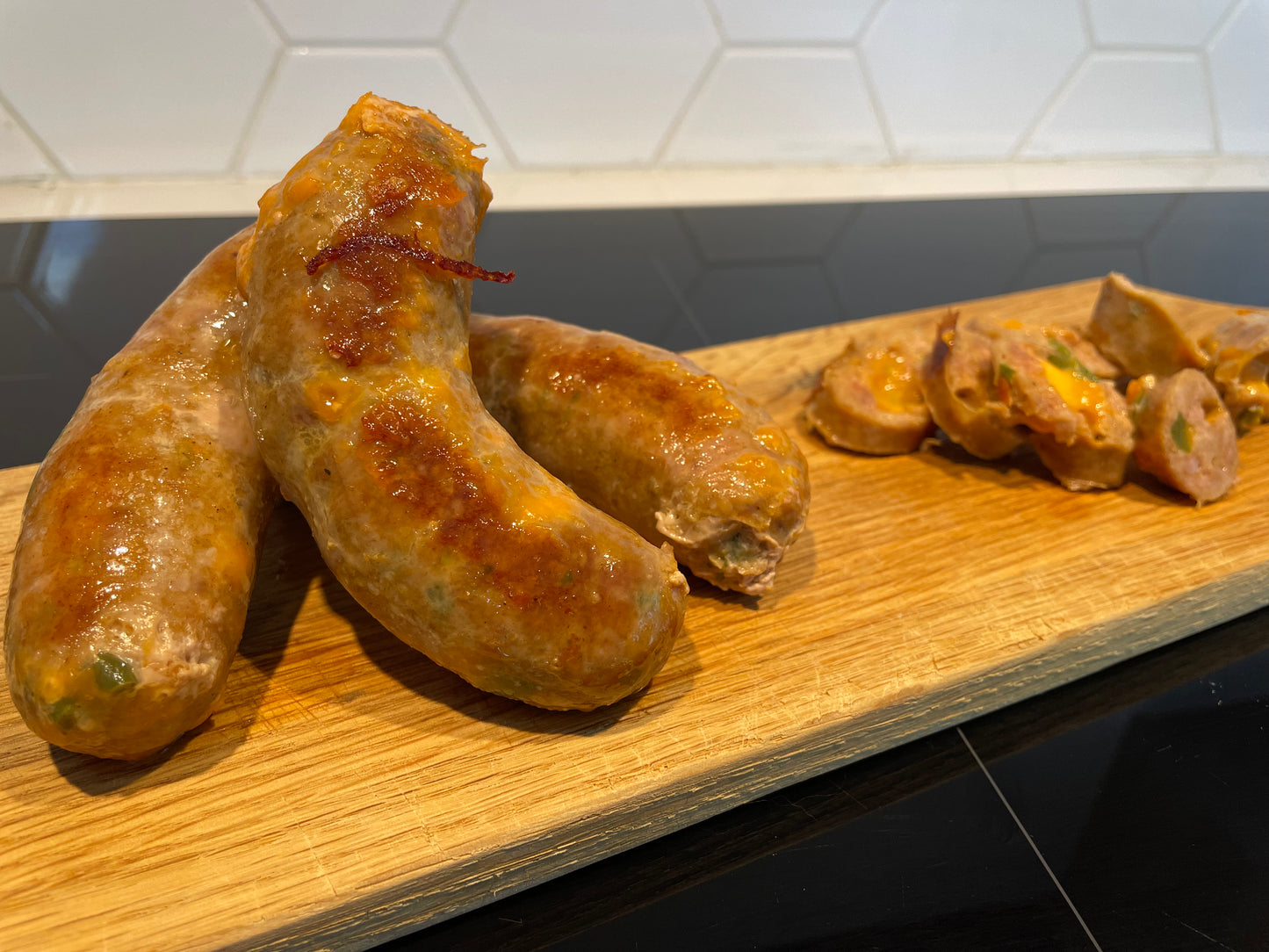 Saucisse Jalapenos Cheddar (Maison)