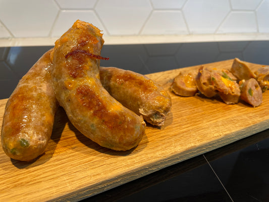 Saucisse Jalapenos Cheddar (Maison)
