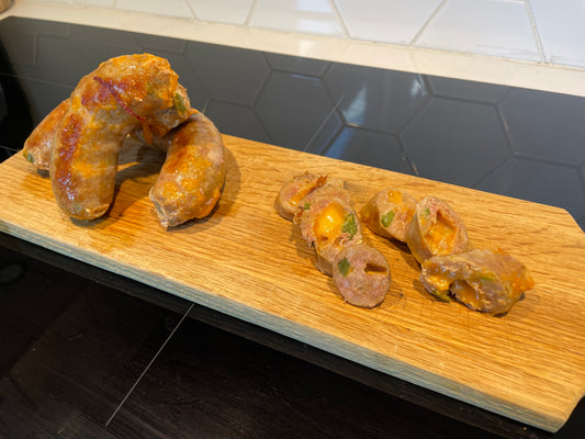 Saucisse Jalapenos Cheddar (Maison)